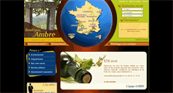 Desktop Screenshot of boutiqueambre.fr