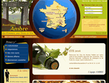 Tablet Screenshot of boutiqueambre.fr